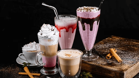 Drinks Oleocream Milkshakes Plant-based Lactose-free